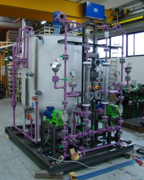 chemical dosing and industrial coatings